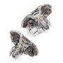 Sterling Silver Elephant with Blue Eyes Cufflinks