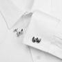 Sterling Silver Theater Mask Cufflinks