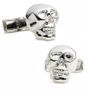 Sterling Skull Cufflinks