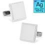 Sterling Square Cufflinks