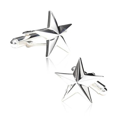 Sterling Star Cufflinks
