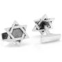 Sterling Star of David Cufflinks