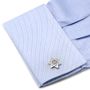 Sterling Star of David Cufflinks