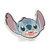 Stitch Happy Face Lapel Pin