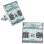 Stock Exchange Stamp Cufflinks