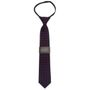 Stormtrooper Dot Boys' Zipper Silk Tie