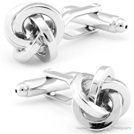 Stunning Love Knot Cufflinks
