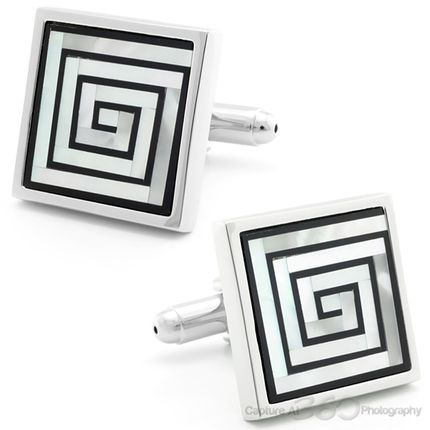 Sultry Spiral Cufflinks