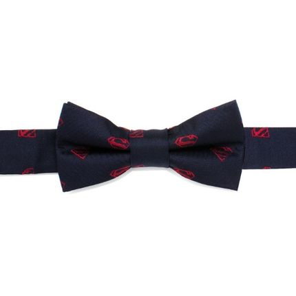 Superman Navy Boys' Silk Bow Tie