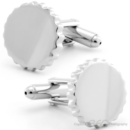 Sylvia's Bottle Cap Cufflinks