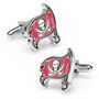 Tampa Bay Buccaneers Cufflinks And Tie Bar Gift Set