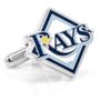 Tampa Bay Devil Rays Cufflinks And Tie Bar Gift Set