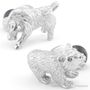 Tateossian Bull and Bear Animal Cufflinks