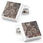 Tateossian Fossil Turritella Cufflinks