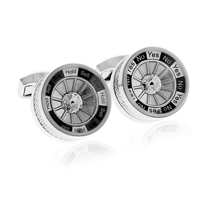 Tateossian Gambling Mechanical Decision Maker Cufflinks