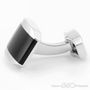 Tateossian Hexagonal Black Cufflinks