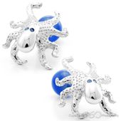 Tateossian Octopus Stiffbar Cufflinks