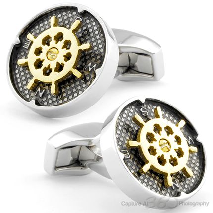 Tateossian Vintage Sports - Sailing Cufflinks