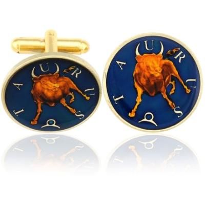 Taurus-The Bull Coin Cufflinks