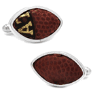 Tennessee Titans Game Used Football Cufflinks