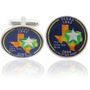 Texan Quarter Coin Cuff Links