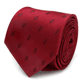 The Flash Maroon Jacquard Mens Tie