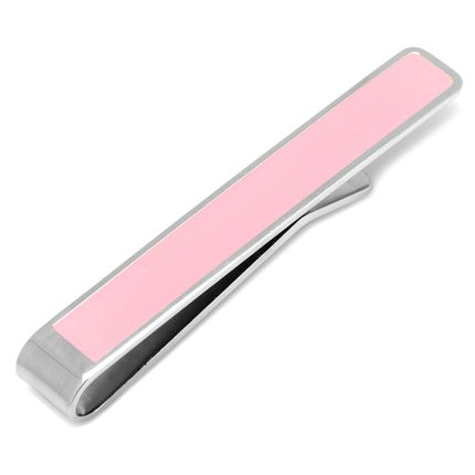 Think Pink Breast Cancer Awareness Tie Bar