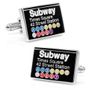 Time Square Subway Sign Cufflinks