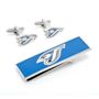 Toronto Blue Jays Cufflinks and Money Clip Gift Set