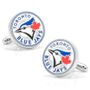 Toronto Blue Jays Cufflinks and Tie Bar Gift Set