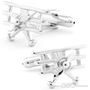 Tri-Winged Airplane Cufflinks