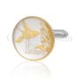Trinidad & Tobago 1-Cent Hummingbird Cufflinks