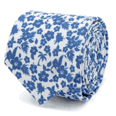 Tropical Blue Men's Tie