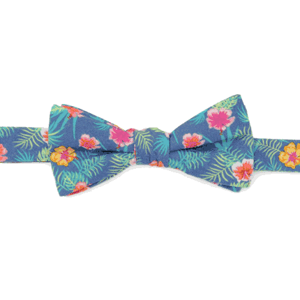 Tropical Multi Mens Bow Tie