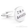 Trust Me - I'M A Banker Cufflinks