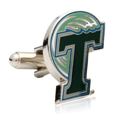 Tulane Green Wave Cufflinks