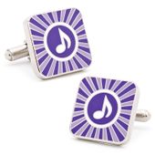 Tunes App Button Cufflinks