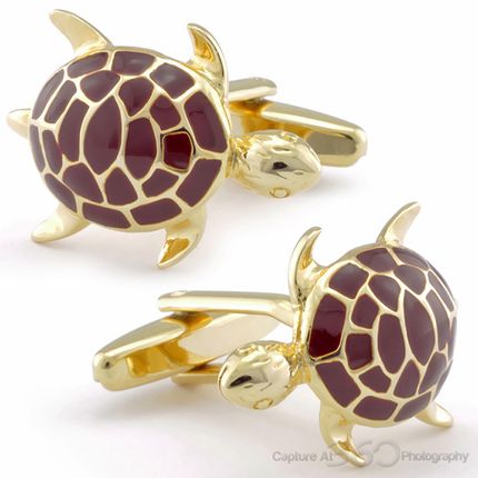 Turtle Hurdle Cufflinks