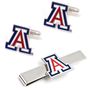University Of Arizona Wildcats Cufflinks And Tie Bar Gift Set