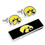 University Of Iowa Hawkeyes Cufflinks And Money Clip Gift Set