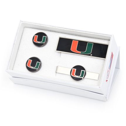 University Of Miami Hurricanes 3-Piece Gift Set