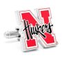 University Of Nebraska Cornhuskers Cufflinks And Money Clip Gift Set