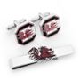 University Of South Carolina Gamecocks Cufflinks And Tie Bar Gift Set