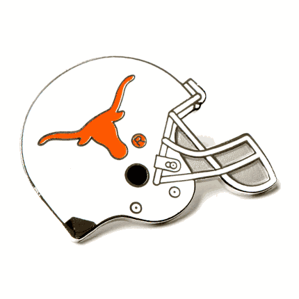 University Of Texas Longhorns Helmet Lapel Pin