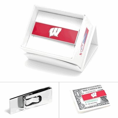 University Of Wisconsin Badgers Money Clip