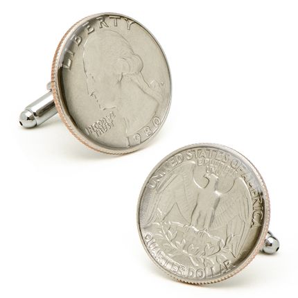 USA Quarter Cufflinks