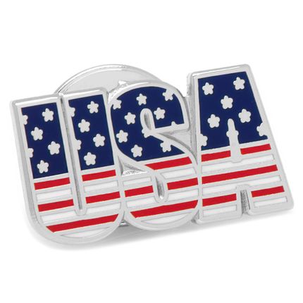 USA Stars and Stripes Lapel Pin