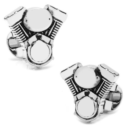 V-Twin Motor Cufflinks
