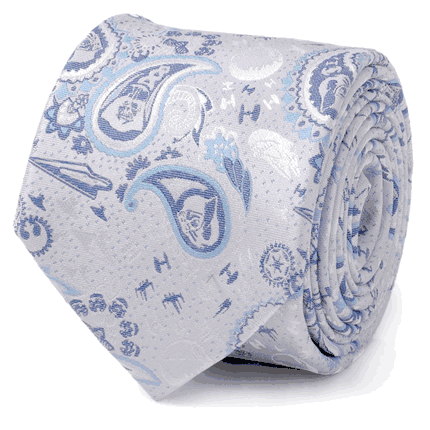 Vader Lavender Paisley Men's Tie
