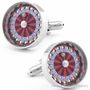 Vegas Roulette Wheel Cufflinks